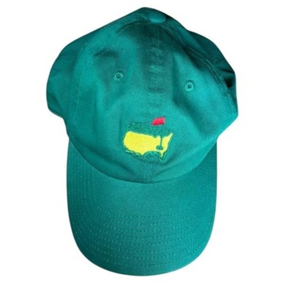 American Needle Golf Masters Strapback Baseball Cap Green One Size